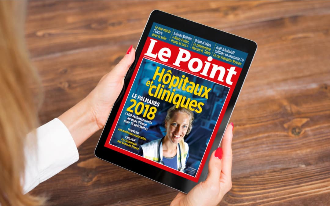 Palmarès des hôpitaux et cliniques 2018 par le magazine Le Point.
