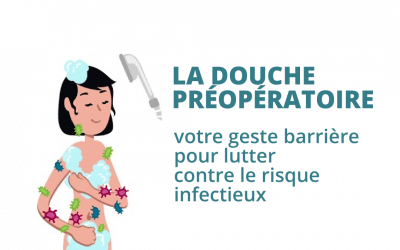 Le soin de la douche préopératoire : une mesure nécessaire pour réduire le risque infectieux